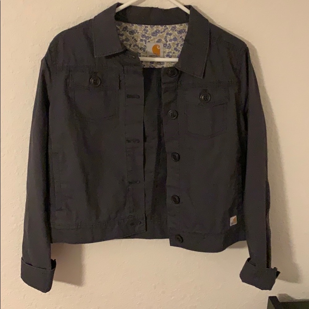 Carhartt grey jacket